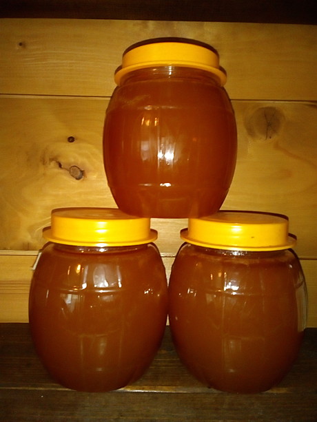 Мёд горный (липа+каштан), Абхазия, 500 гр.