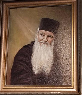 Картина Духовный отец,  40*50. Масло, холст. Поляков А.М.(837),11506