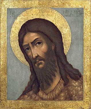 Икона печать по левкасу Иоанн Предтеча пророк (113), 4662/ПР-27