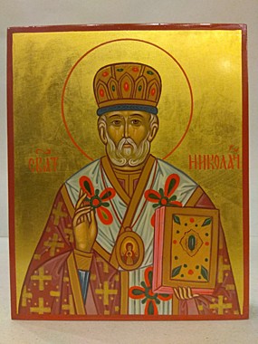 Икона писаная Николай Чудотворец, СТСЛ (063), 5410